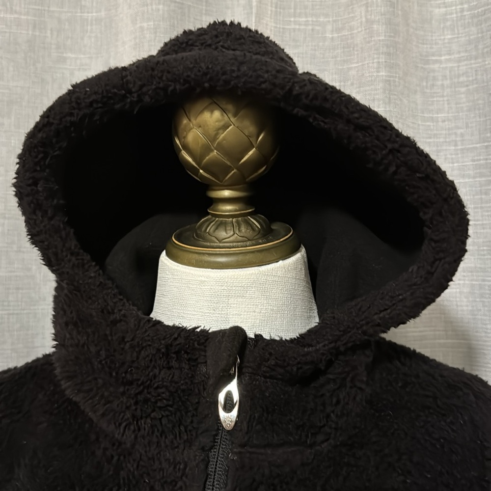 Spyder Los Gatos Style Zip Up Jacket-Wmns Sz S-Black-Hooded-Zip Pockets-GUC - Picture 4 of 16